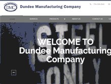 Tablet Screenshot of dundeemfg.com